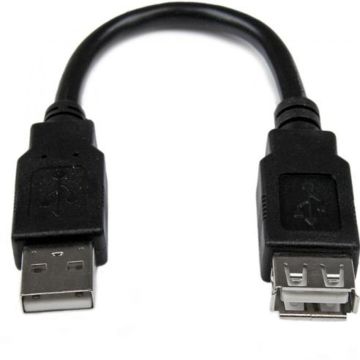 StarTech.com 15cm USB 2.0 Verlengkabel A naar A - M/F