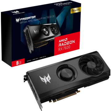 Acer Predator BiFrost AMD Radeon RX 7600 OC - Videokaart