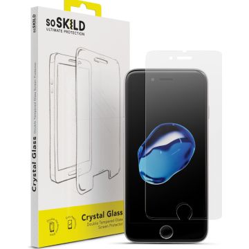 SoSkild iPhone 7/7S Crystal Double Tempered Glass Screen Protector