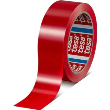 tesa Packband 66m x 25mm rood