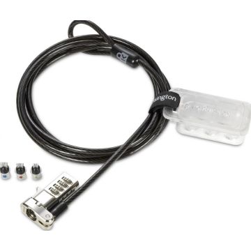 Kensington Universal 3-in-1 Combination Laptop Lock - Resettable