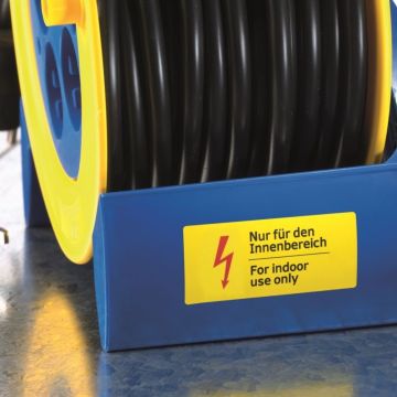 Herma 8031 Signaleringsetiketten slijtvast A4 63,5x29,6 mm geel sterk hechtend folie mat w