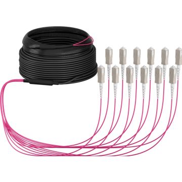 EFB Trunkkabel U-DQ(ZN)BH 12G 50/125, SC/SC OM4 70m