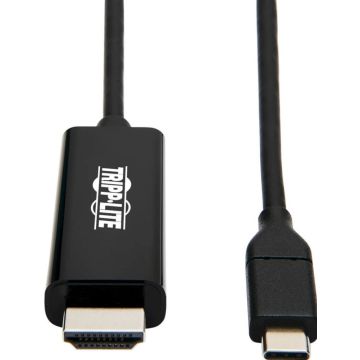 Tripp Lite USB C to HDMI Adapter Cable USB 3.1 Gen 1 4K MM USB-C Black 6ft - Videoaudio-kabel