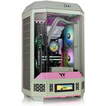 Behuizing Thermaltake The Tower 300 Mini Tower "Matcha Plum" retail