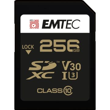 Emtec SD 256GB UHS-I U3 V30 SpeedIN Pro