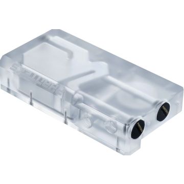 PHANTEKS R160C Reservoir - transparente Acryl-Backplate, DRGB-LE