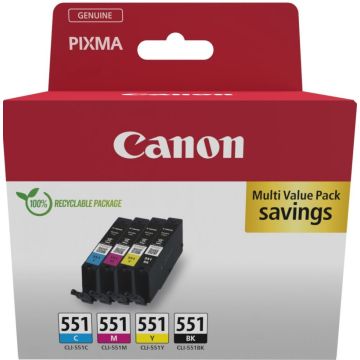Canon CLI-551 CMYBK Multipack - 4