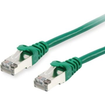 Equip 605543 Patch cable C6 S/FTP HF green 0,25m equip
