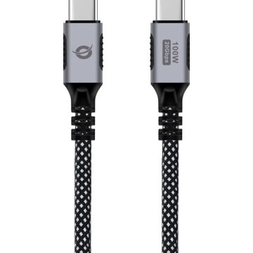 CONCEPTRONIC Kabel USB-C 3.2 -> C PD3.0 1.20m 5A  4K60Hz sw