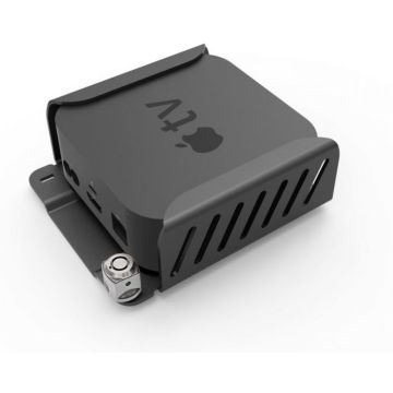 Compulocks Apple TV Security Mount (4th, 4k 1-2nd Gen) (2018-2021) with Cable Lock - Bevestigingskit (veiligheidsbeugel, kabelslot, montage met sluitkop)