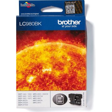 Brother LC980BK - Zwart