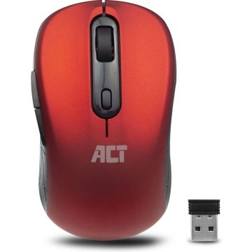 Wireless mouse red 1000/1200/1600dpi