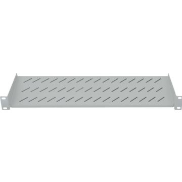 Halfzwevend Plateau, 19-Inch, 1HE, 150mm, 25Kg, Grijs