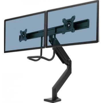 Fellowes Eppa - Bevestigingskit (bureauklembevestiging, pakkingring bevestiging, 2 gasveren, 2 beeldschermarmen, 2 VESA-platen)