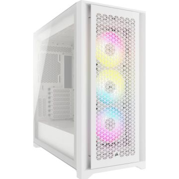 Corsair 5000D RGB White - Midtowermodel