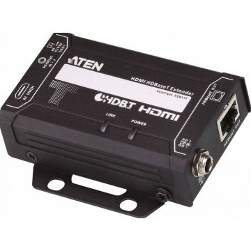 ATEN HDMI HDBaseT-zender (4K bij 100 m) (HDBaseT Class A), 4096 x 2160 Pixels, AV-zender, 100 m, Bedraad, Zwart, HDCP