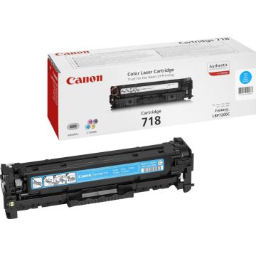 Canon 718 Cyan - Tonercartridge
