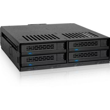 Backplane IcyDock 4x6,3cm SATAI-III/SAS in 1x5,25"" HDD/SSD