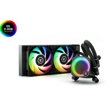 EKWB EK-Nucleus AIO CR240 Lux D-RGB Black - Waterkoeler