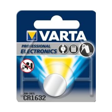Varta CR1632 - Knoopcelbatterij