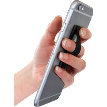 Mobiparts Smartphone & Tablet Elastic Grip Handle Black