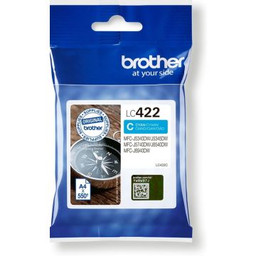 Brother LC422C - Cyaan