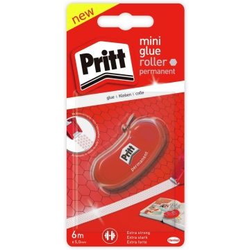 Pritt Mini Kleberoller, Breite: 6mm, lengte: 6m, permanent