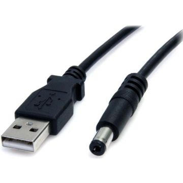 StarTech.com USB naar 5,5 mm voedingskabel - type M connector
