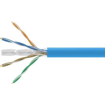 Equip Instal.Kab Cat6A U/UTP Dca 305.00m blauw LSZH