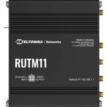 Industrial LTE router designed for applications that demand high data throughput and a robust network connection