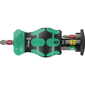 Wera Kraftform Kompakt Stubby Magazin RA 1, 6-teilig