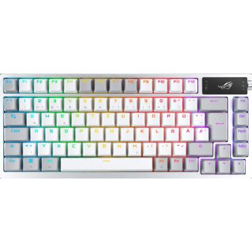 Keyboard Asus ROG Azoth White German, USB