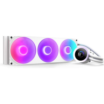 NZXT Kraken Plus RGB 360 White - Waterkoeler