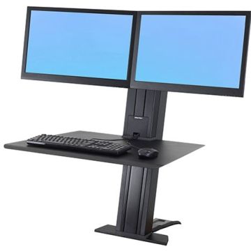 Ergotron WorkFit-SR Dual Monitor Standing Desk Workstation - Bevestigingskit