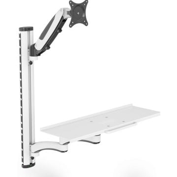 DIGITUS DA-90451 - Bevestigingskit (CPU-wandmontage, sitstand workstation mount)