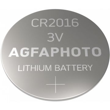 AgfaPhoto batterij knoopcel CR2016 3V Extreme Lithium 5St.