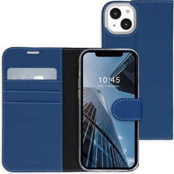 Accezz Wallet Softcase Bookcase iPhone 14 Plus - Donkerblauw