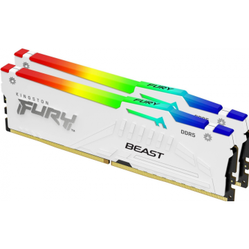 Kingston FURY Beast RGB White - Geheugen