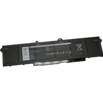 BTI - Batterij voor laptopcomputer (gelijk aan: Dell 05RGW, Dell 53XP7, Dell 9JRV0)