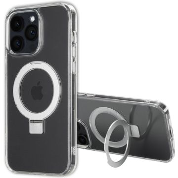 Accezz Ring Stand Backcover met MagSafe iPhone 14 Pro Max - Transparant