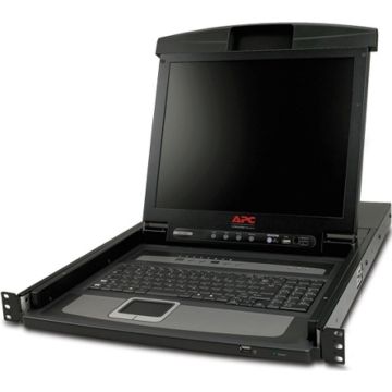 APC LCD Console - KVM-console met KVM-schakelaar