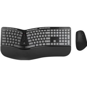CONCEPTRONIC Wireless Keyboard+Mouse,ergo,Layout US       sw