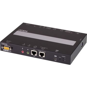 [PREMIUM] 1-Port VGA KVM over IP Switchwith Local or Remote Access Virtual Media Power/LAN Redundancy Audio Remote PC Reboot RS-232 Control and with API