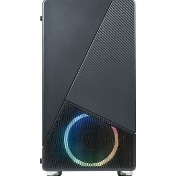 Behuizing AZZA mATX Noir 130 tempered Glass ARGB 1xUSB3.0+2xUSB2.0
