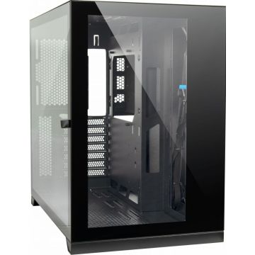 Inter-Tech Behuizing Midi ATX C-703 w/o PSU zwart 