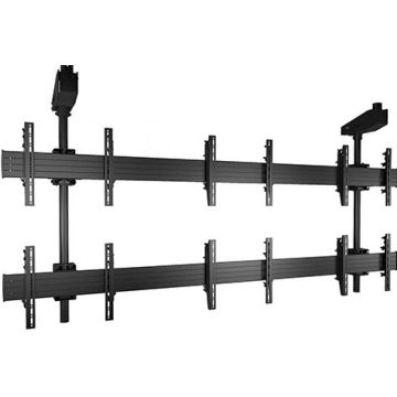 Chief FUSION Micro-Adjustable Large Ceiling Mounted 3 x 2 Video Wall Solutions - Plafondmontage voor 3x2 videowall