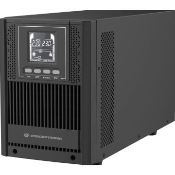 CONCEPTRONIC ZEUS USV 2000VA 1800W Online UPS,IEC EPO Port