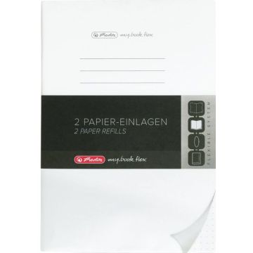 Herlitz Refill flex A4 2x40 Pag. punktiert FSC Mix