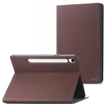 Accezz Classic Tablet Case Samsung Galaxy Tab S9 11.0 inch / S9 FE 10.9 inch - Bruin